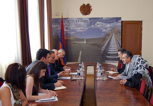 Գագիկ Բեգլարյանն ընդունել է Իրանի դեսպանին