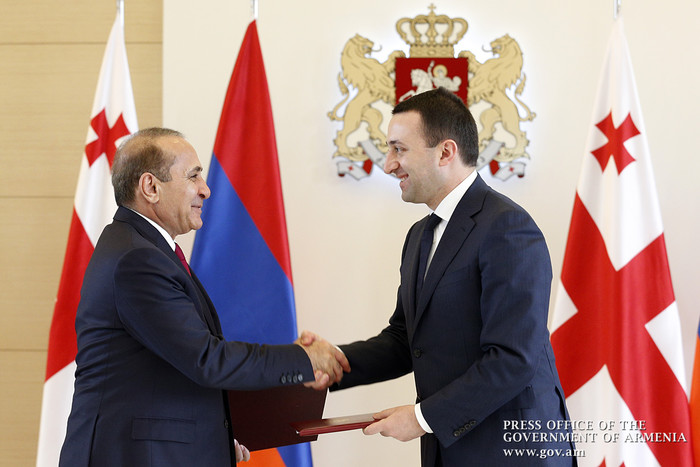 Հայաստանի և Վրաստանի վարչապետները նախաստորագրել են «Բարեկամության» կամուրջի կառուցման համաձայնագիրը