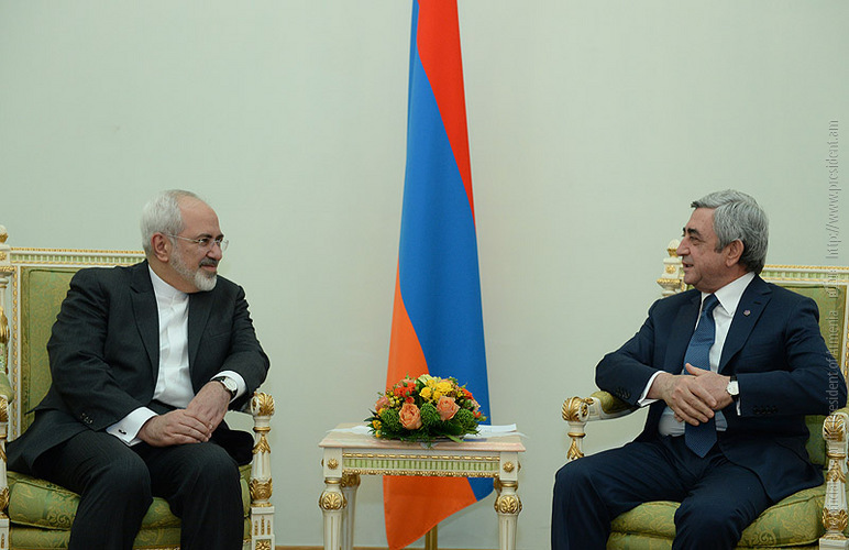 Սերժ Սարգսյանն ընդունել է Իրանի արտաքին գործերի նախարար Մոհամադ Ջավադ Զարիֆին