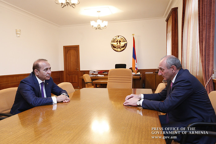Վարչապետը հանդիպել է ԼՂՀ նախագահ Բակո Սահակյանի հետ