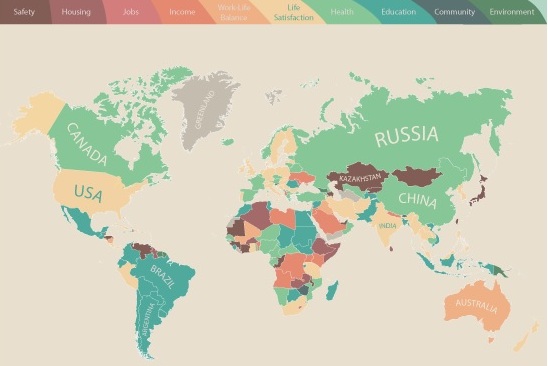 Ինֆոգրաֆիկա. Մարդկանց մտահոգող հարցերն՝ ըստ երկրների