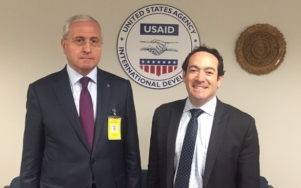 ՀՀ գյուղատնտեսության նախարարն ԱՄՆ-ում հանդիպել է USAID-ի ներկայացուցչի հետ