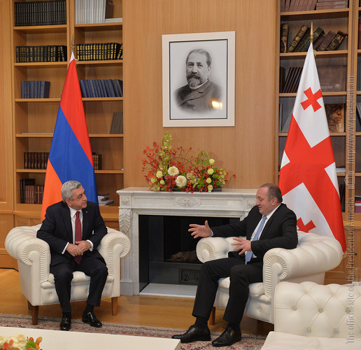 Հանդիպել են Հայաստանի և Վրաստանի նախագահները