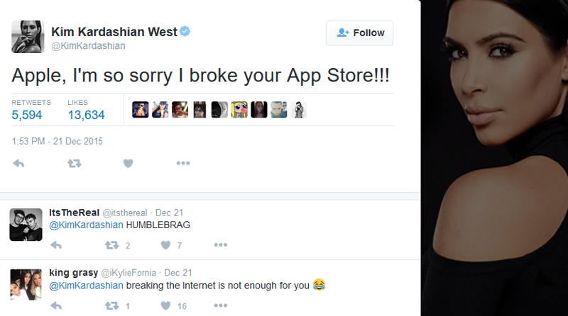 Քիմ Քարդաշյանի նոր հավելվածի պատճառով խափանվել է App Store-ի աշխատանքը