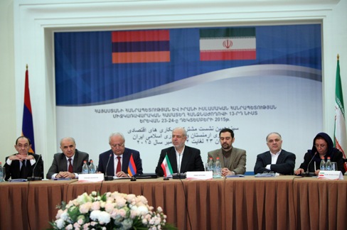 Երևանում մեկնարկել է հայ-իրանական միջկառավարական հանձնաժողովի 13-րդ նիստը