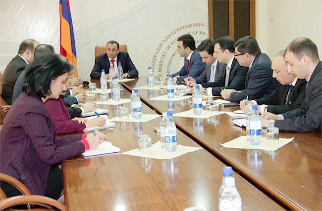 Էկոնոմիկայի նախարարությունում քննարկվել են հայ-իրանական տնտեսական փոխգործակցությանն առնչվող հարցեր