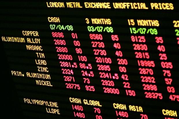 LME. Գունավոր մետաղների գներ 14/05/16