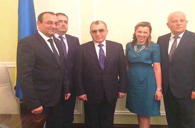 Արծվիկ Մինասյանը հանդիպել է Ուկրաինայի առաջին փոխվարչապետ, տնտեսական զարգացման և առևտրի նախարարի հետ