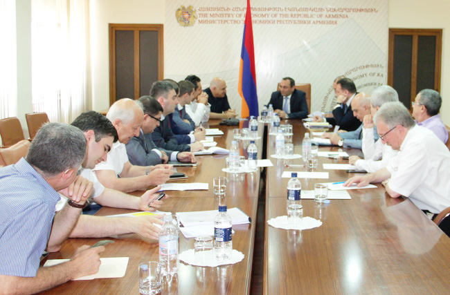Արծվիկ Մինասյանն ընդունել է Հայաստանի արդյունաբերողների և գործարարների միության ներկայացուցիչներին