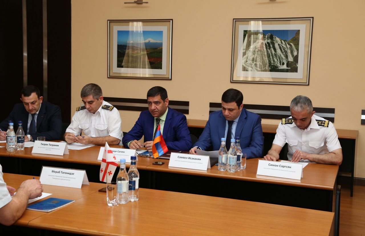 ՊԵԿ. Երևանում հանդիպել են Հայաստանի և Վրաստանի մաքսային ծառայությունների ներկայացուցիչները