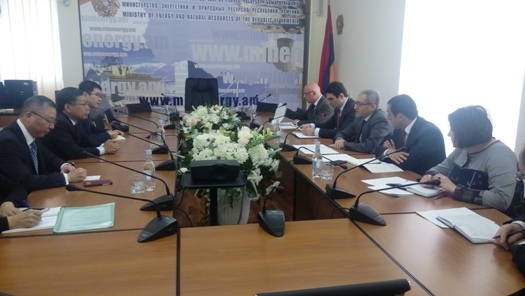 Քննարկվեցին էներգետիկայի ոլորտում հայ-չինական համագործակցության հեռանկարները