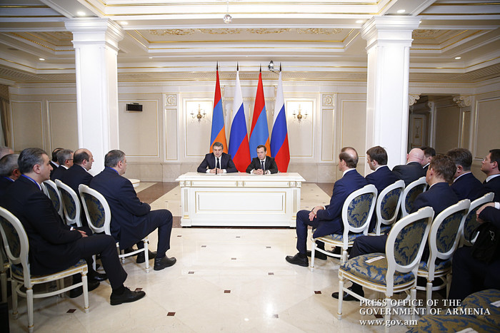 Հայաստանի և Ռուսաստանի վարչապետերը հանդես են եկել ԶԼՄ ներկայացուցիչների համար հայտարարությամբ