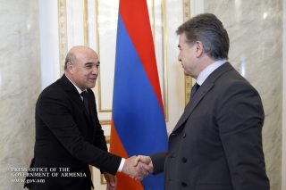 Վարչապետը Թուրքմենստանի էներգետիկայի նախարարի հետ քննարկել է երկկողմ կապերի զարգացմանն ուղղված հարցեր