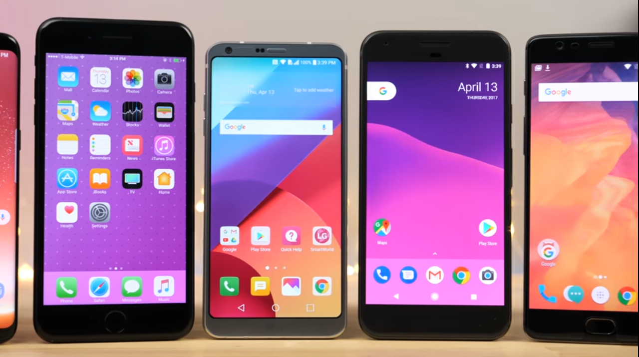 Որն է ամենաարագագործ սմարթֆոնը՝ Samsung Galaxy S8, Apple iPhone 7 Plus, LG G6, Google Pixel, թե OnePlus 3T