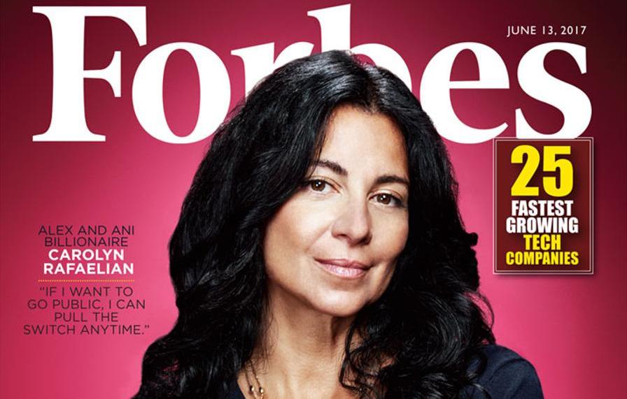 Աշխարհի ամենահարուստ հայուհին՝ Forbes պարբերականի շապիկին