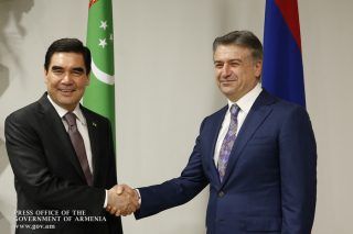 Կարեն Կարապետյանը և Գուրբանգուլի Բերդիմուհամեդովը քննարկել են հայ-թուրքմենական համագործակցության հարցեր