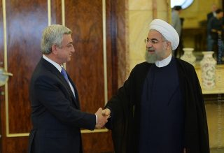 Նախագահ Սերժ Սարգսյանը հանդիպում է ունեցել Իրանի նախագահ Հասան Ռոհանիի հետ