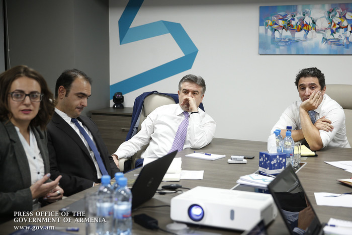 Կարեն Կարապետյանին է ներկայացվել «Հայաստանի թվային օրակարգ» ռազմավարական փաստաթղթի մշակման ընթացքը