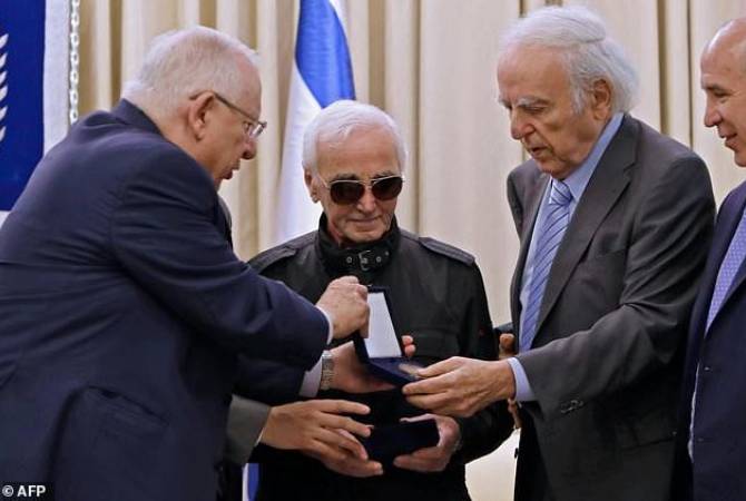 Շառլ Ազնավուրը՝ Իսրայելի նախագահին. ե՞րբ է ի վերջո Իսրայելը ճանաչելու Հայոց ցեղասպանությունը