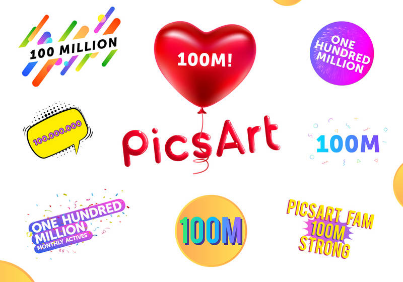 PicsArt. ամսական 100 միլիոն ակտիվ օգտատեր