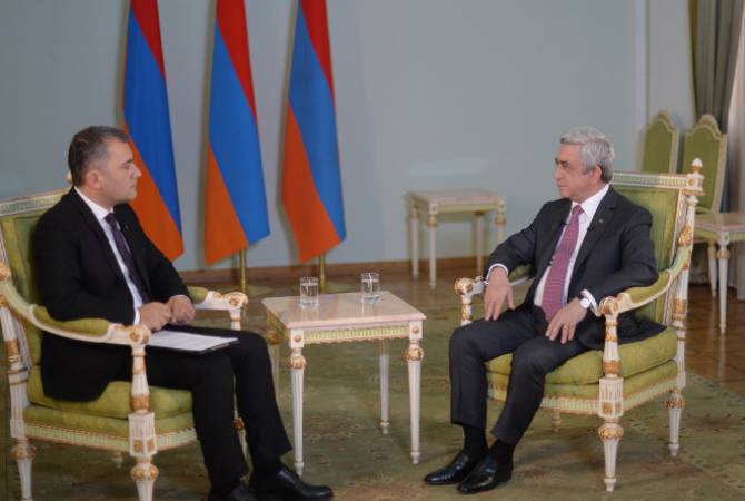Արդյոք Սերժ Սարգսյանը կմնա քաղաքականության մեջ. նախագահի հարցազրույցը «Արմենիա» հեռուստաընկերությանը