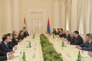 Նախագահի նստավայրում կայացել են հայ-լիբանանյան բարձր մակարդակի բանակցությունները