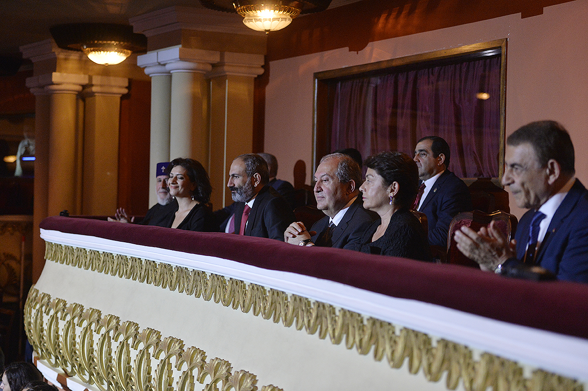 «Ավրորա՝ ի պատիվ 2018թ. դափնեկրի» միջոցառմանը ներկա էր նախագահ Արմեն Սարգսյանը