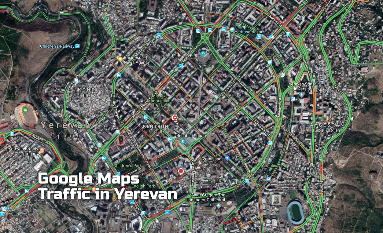 Google maps-ը հայ վարորդների համար ուրախալի նորություն ունի