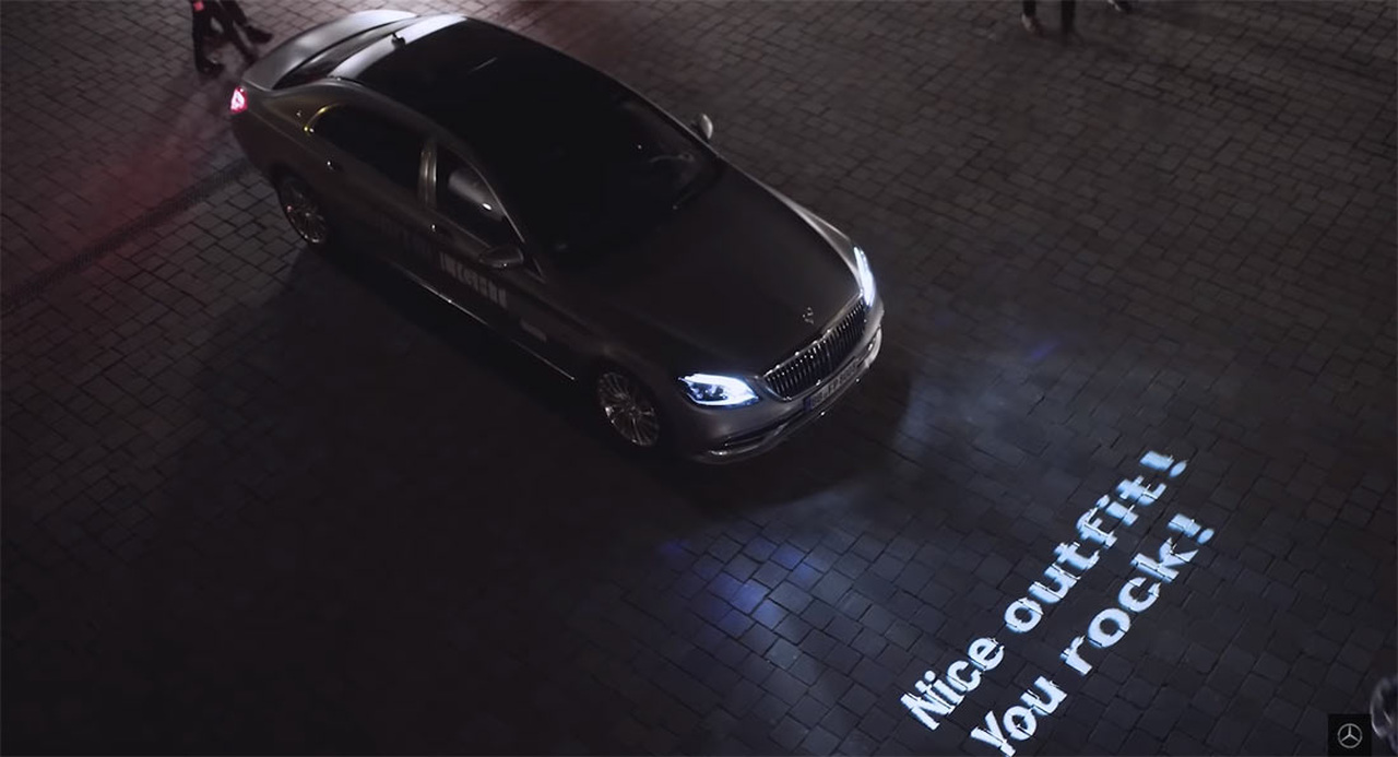 Mercedes-Benz-ի «խոսացող» լուսարձակները