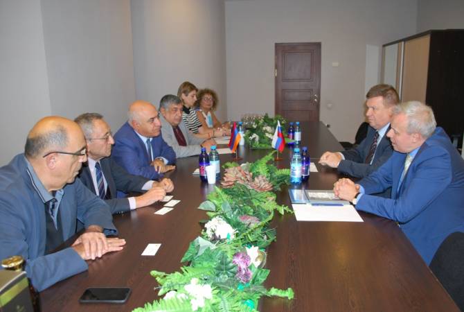 ՀՀ-ում ՌԴ դեսպան Սերգեյ Կոպիրկինն այցելել է Հայաստանի արդյունաբերողների և գործարարների միություն