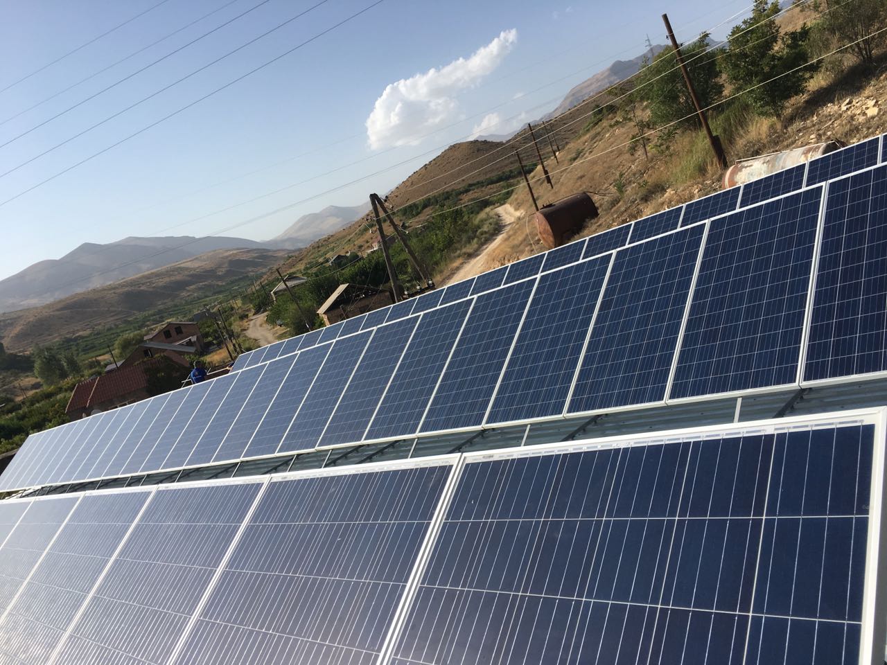 ԱԳԲԱ Լիզինգի ֆինանսական աջակցությամբ Արենիում արևային էլեկտրակայանը շահագործման է հանձնվել