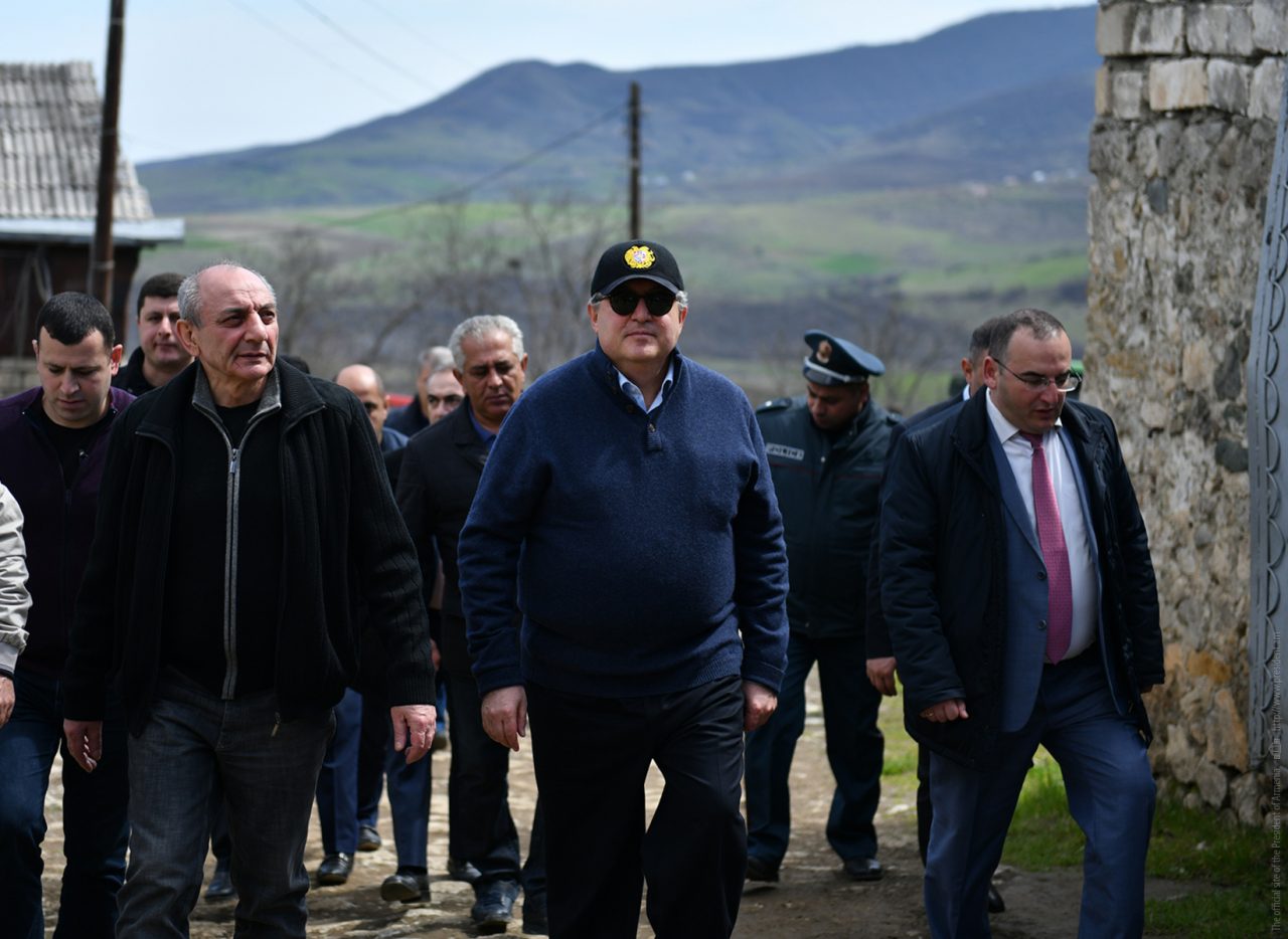 Հայաստանի և Արցախի նախագահներն այցելել են «Կատարո» գինու գործարան