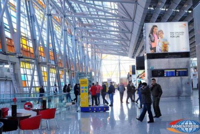 ՀՀ երկու օդանավակայաններում այս տարվա մայիսին ուղևորահոսքն աճել է 11.7 %-ով
