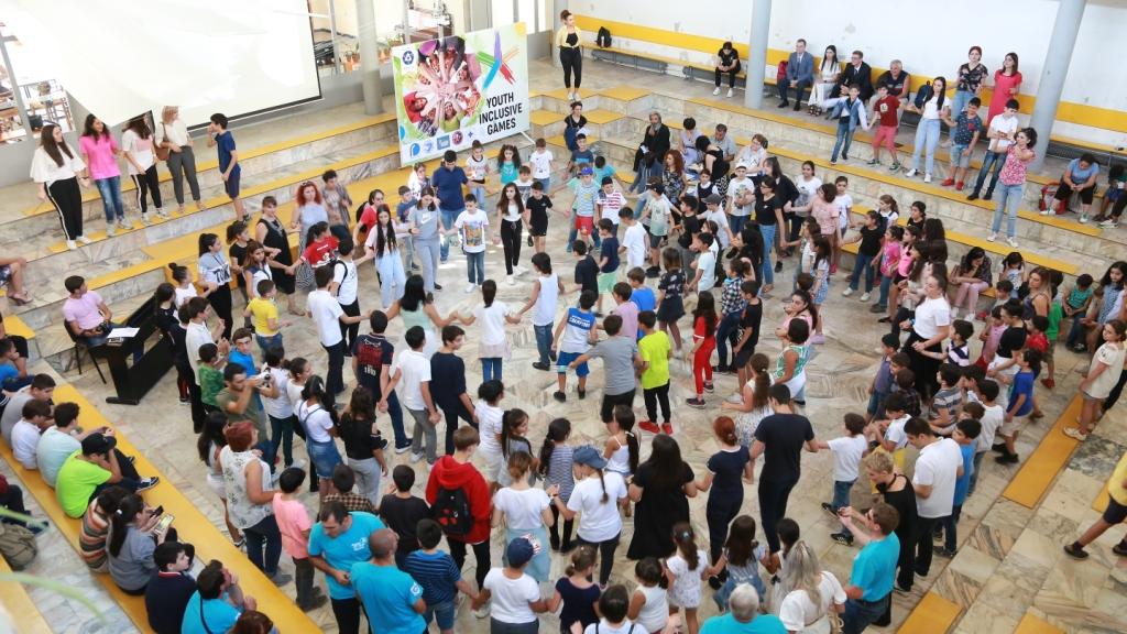 Երևանում անցկացվեցին երիտասարդական ներառական խաղեր` Հայաստանի դպրոցականների համար