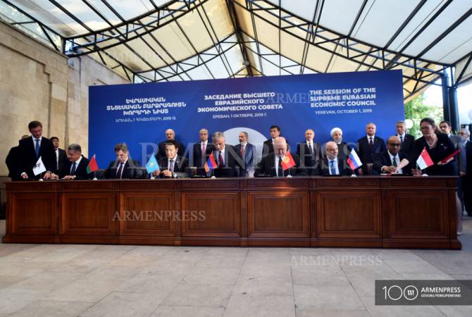 Երևանում Սինգապուրի և ԵԱՏՄ-ի միջև կնքվեց ազատ առևտրի համաձայնագիր