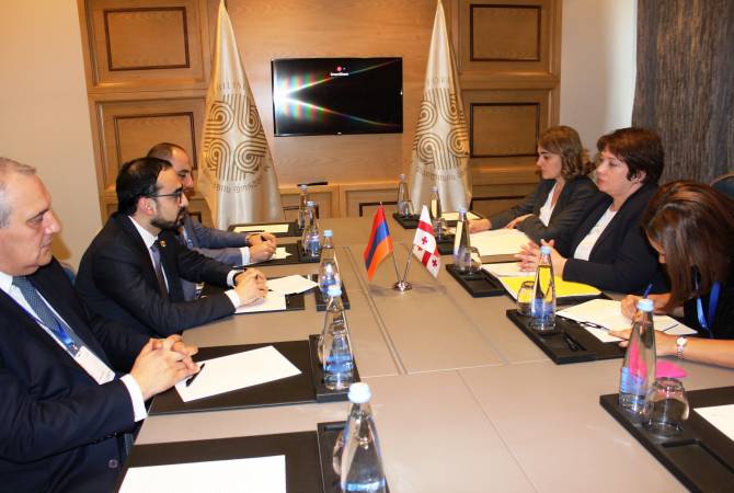 ՀՀ ու Վրաստանի փոխվարչապետները քննարկել են ենթակառուցվածքների զարգացման հարցեր