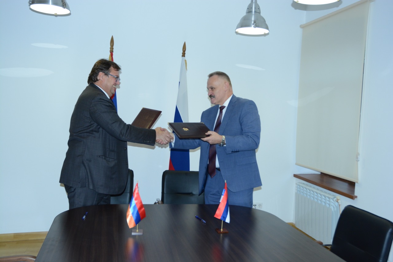 Հարավկովկասյան երկաթուղին և GPM Gold ընկերությունը ստորագրել են 2020 թ. Համագործակցության մասին պայմանագիր