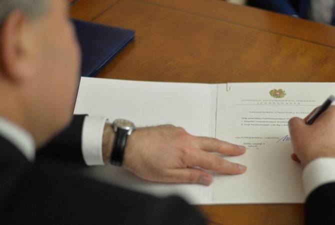 Նախագահ Սարգսյանը ստորագրել է ռազմական դրության ժամանակ հարկային արտոնություններ սահմանող օրենքներ