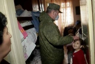 ՌԴ ՊՆ. Խաղաղապահներն Արցախում ավելի քան 3500 դիմում են ստացել օգնության համար
