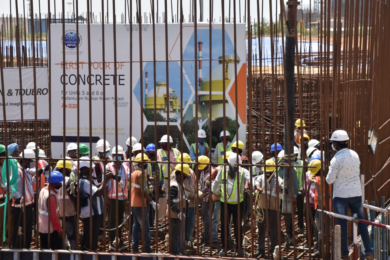Ռոսատոմը սկսում է «Կուդանկուլամ» ԱԷԿ-ի 5-րդ բլոկի շինարարությունը Հնդկաստանում