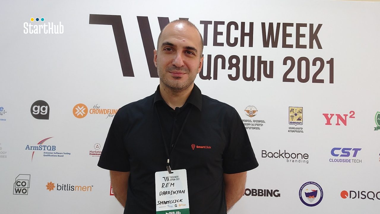 Tech Week Artsakh 2021. Ռեմ Դարբինյան, SmartClick