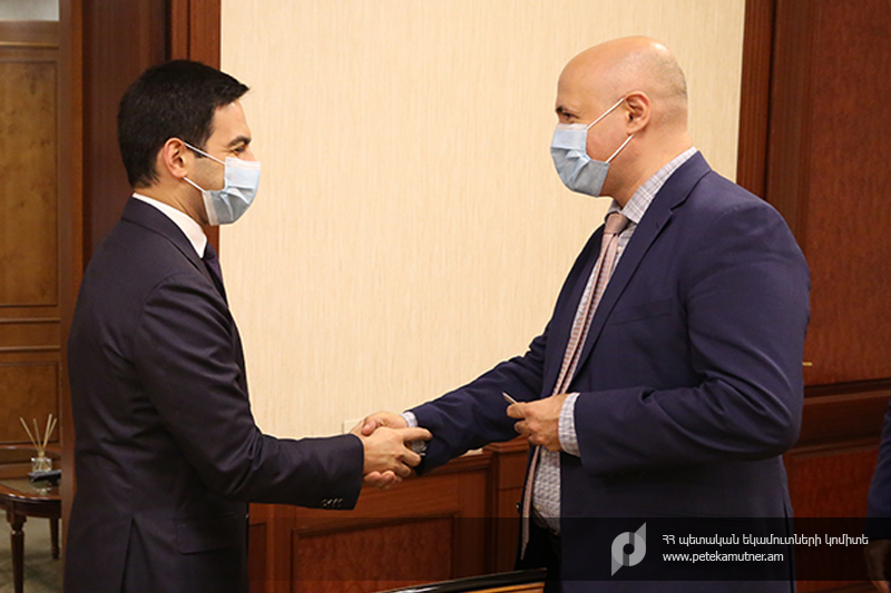 ՊԵԿ նախագահն ընդունել է ՎԶԵԲ հայաստանյան գրասենյակի ղեկավարին