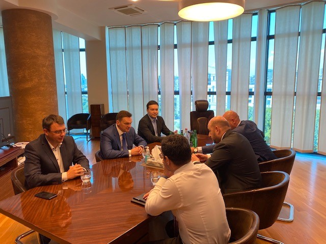 Կենտրոնական բանկ. Մարտին Գալստյանը հանդիպել է Եվրասիական զարգացման բանկի վարչության նախագահի հետ