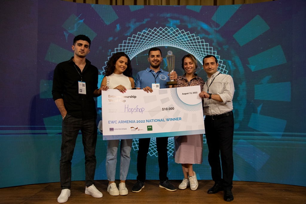 Team Telecom Armenia. HOPSHOP-ն անցել է Ձեռներեցության աշխարհի գավաթի մրցույթի Համաշխարհային եզրափակիչ փուլ