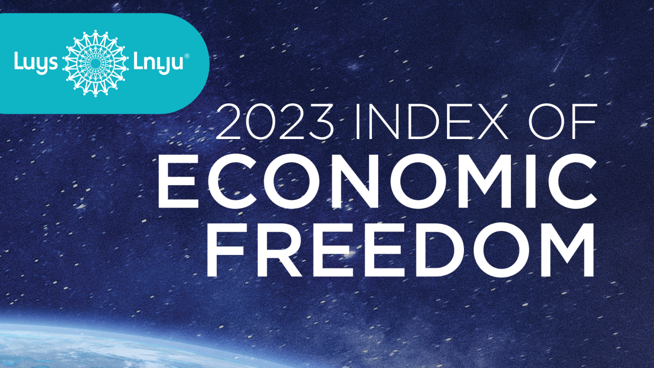 ԼՈՒՅՍ հիմնադրամ. 2023-ին տնտեսական ազատության ինդեքսով Հայաստանը 2001-ից ի վեր ամենացածր ցուցանիշն է արձանագրել