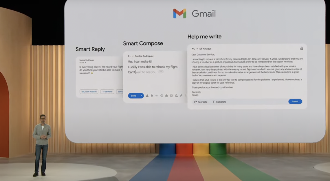 Google. Gmail-ի AI նոր գործառույթը շուտով նամակներ կգրի ձեր փոխարեն