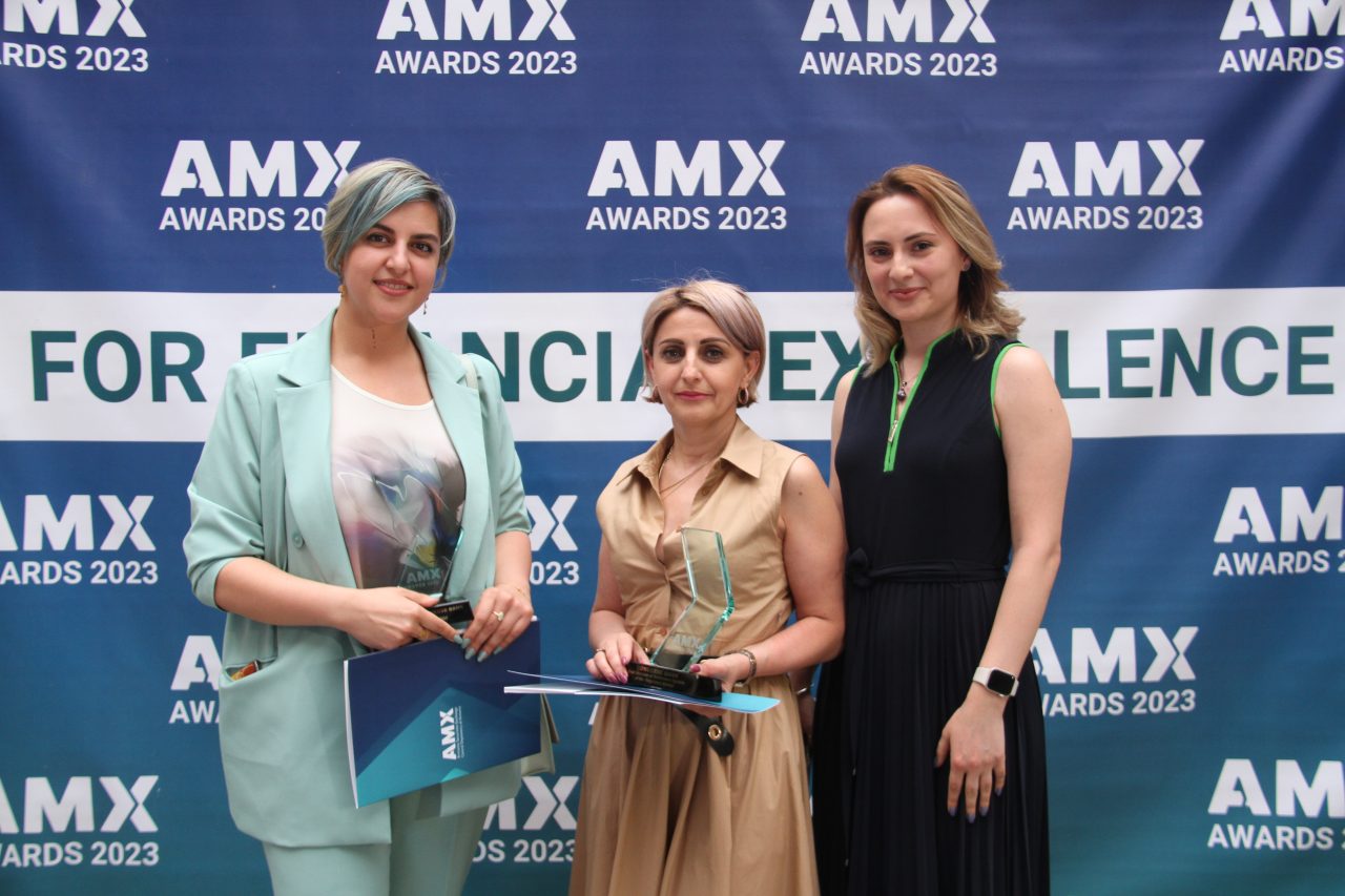 Կոնվերս Բանկը հաղթող է ճանաչվել AMX AWARDS 2023-ի երեք անվանակարգում