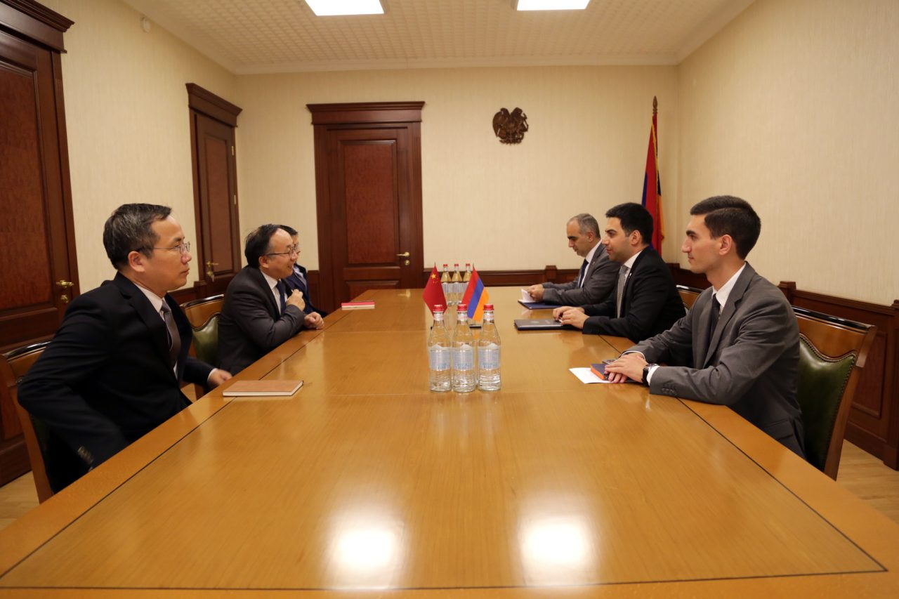 ՊԵԿ նախագահը հյուրընկալել է Հայաստանում Չինաստանի Ժողովրդական Հանրապետության արտակարգ և լիազոր դեսպանին