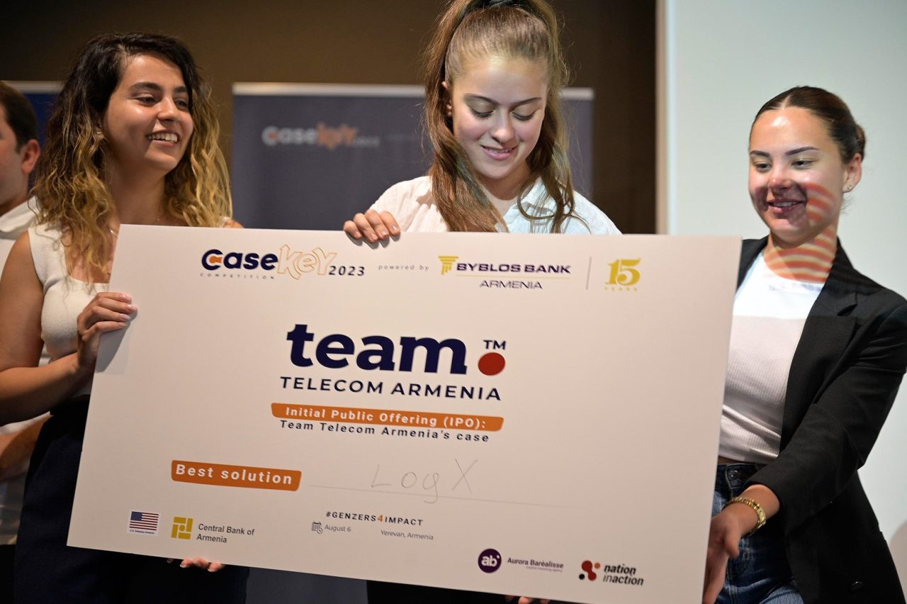 CaseKey մրցույթի հաղթողները դարձան Team Telecom Armenia-ի բաժնետերեր