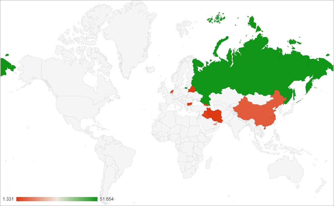 Արտահանումը Հայաստանի Հանրապետությունից՝ ըստ երկրների. 2023թ.-ի հունվար-սեպտեմբերին